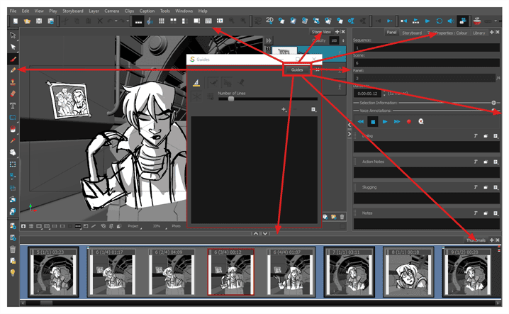 Toon Boom Storyboard Pro 22